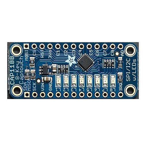 CAP1188 - Capacitive I2C switch with 8 channels
