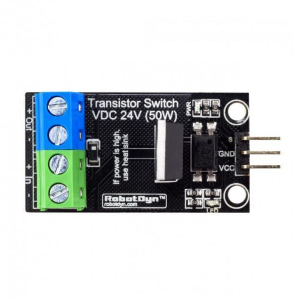 Mosfet Transistor 5V Arduino Kompatibel - Schaltet 4,5V bis 24V - max. 30A