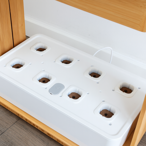 Indoor Hydroponic Garden with 8 planting holes - hydroponic system for the home