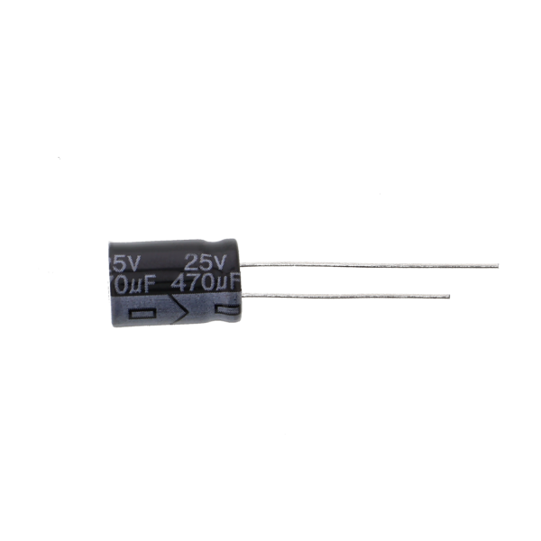 Condensador electrolítico 470uF / 25V