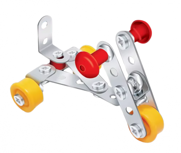 Metalen minifietset