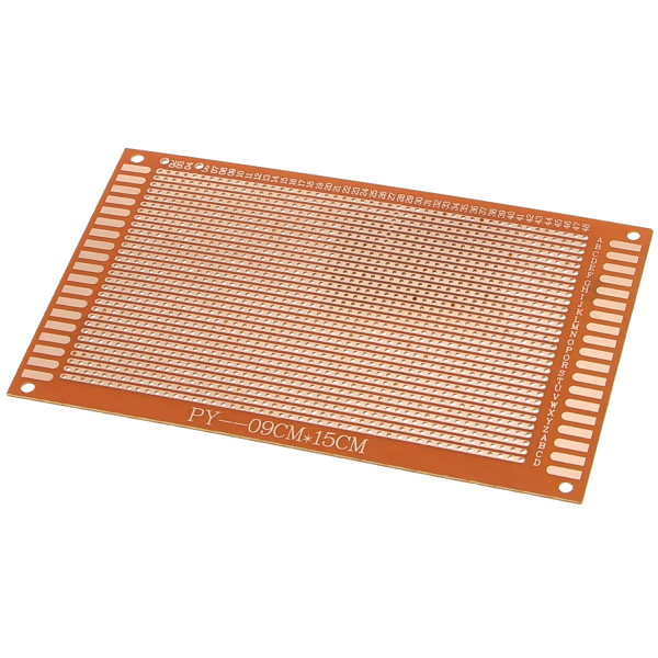 PCB printed circuit board - 9x15 cm pitch 2.54 mm