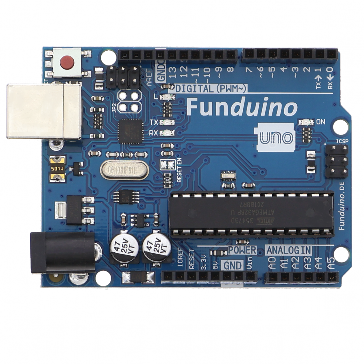 Funduino UNO R3 microcontroller - Arduino compatible buy cheap online ...