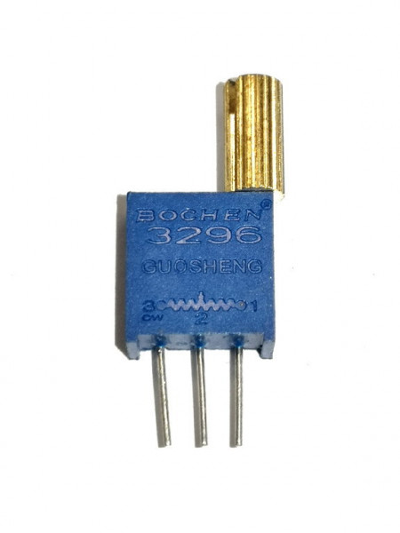500K Ohm Präzisionstrimmer / Drehpotentiometer mit langem Metallgriff