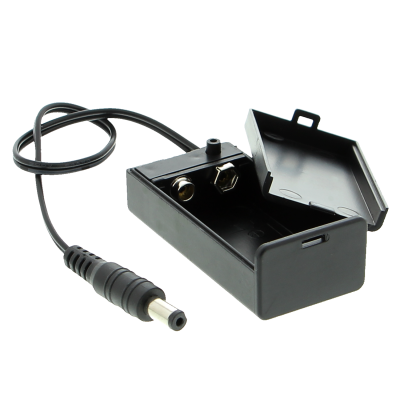 Batteriehalter Schwarz 51.5mm X 28.5mm X 19mm 9V AB Produktbild-Vorschau 2