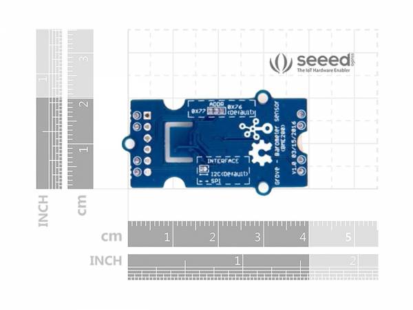 Grove - Sensor de temperatura, humedad y barómetro (BME280)