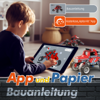 Vista previa: Apitor Robot B 8 en 1 robot motorizado (monster truck) Vista previa: Apitor Robot B 8 en 1 robot motorizado (monster truck)