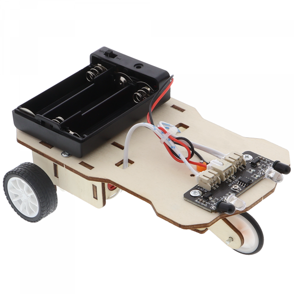 Kit - DIY chase robot vehicle (wood)