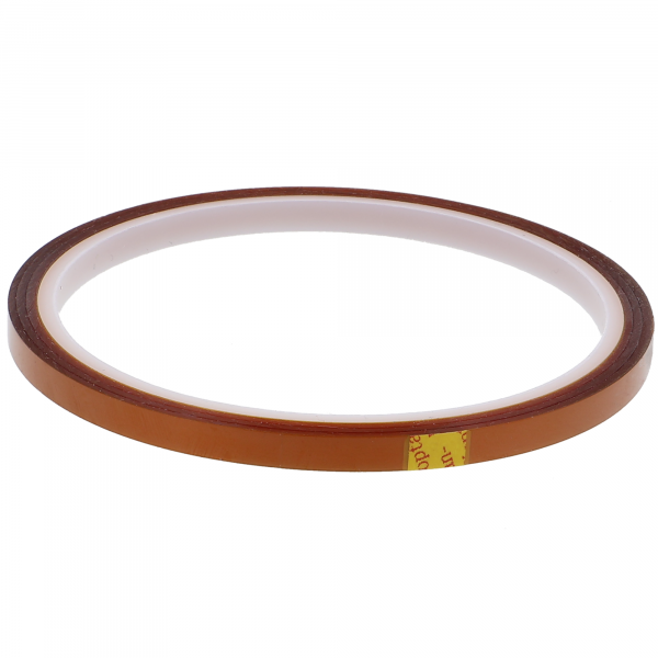 Heat-resistant polyimide adhesive tape, 30m x 5mm - comparable to Kapton tape