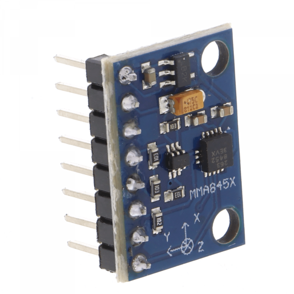 Digitale 3-assige versnellingsmeter MMA8452Q (MMA845X)