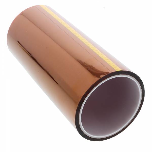 Heat Resistant Polyimide Adhesive Tape - Brown, 200mm * 30m, Pressure Bed Coating