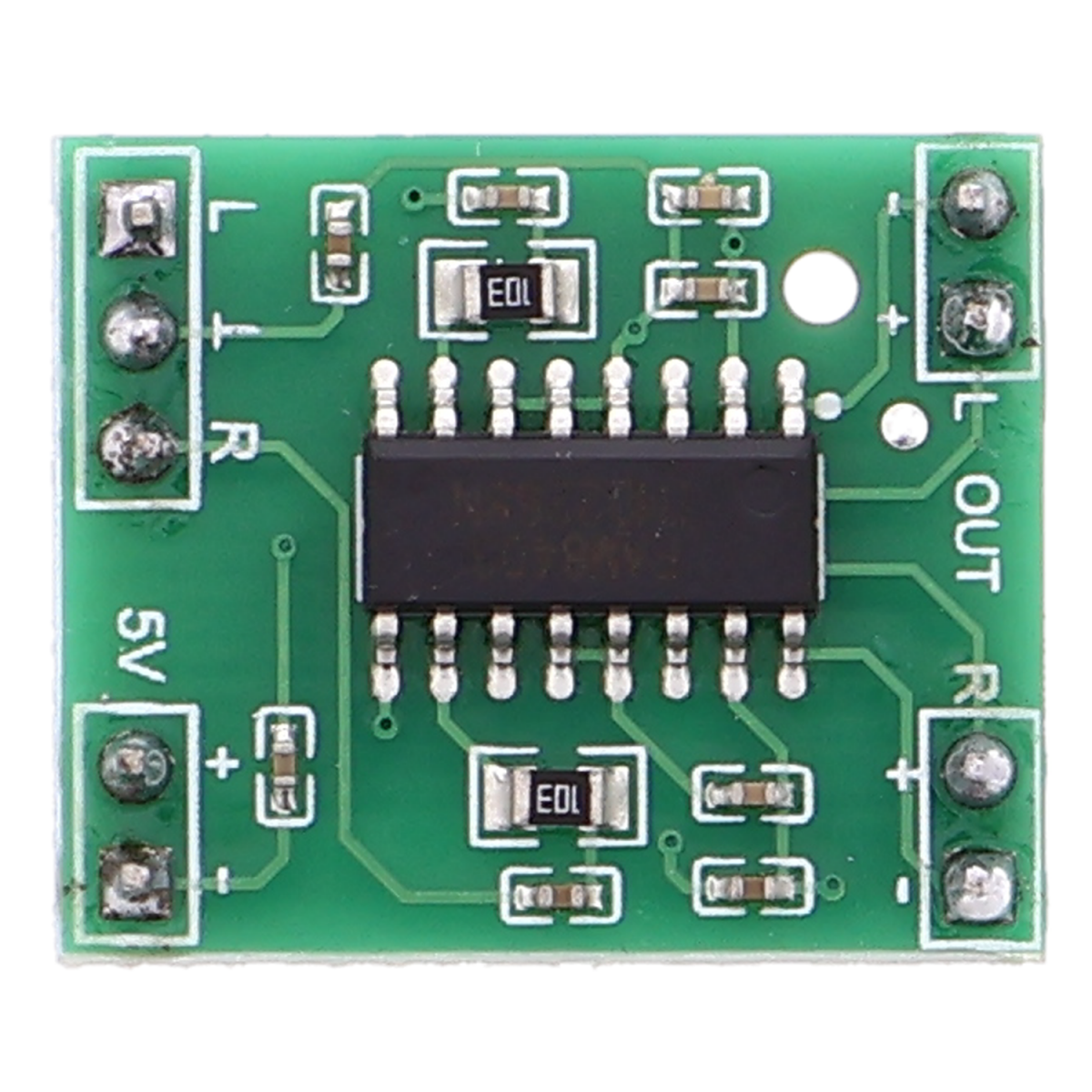 Comprar Módulo Amplificador de Áudio PAM8403 3W 3W | Arduino e Robótica Comprar Módulo Amplificador de Áudio PAM8403 3W 3W | Arduino e Robótica