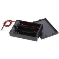 Battery compartment 3x AA with switch and cover Battery compartment 3x AA with switch and cover